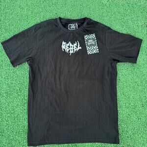 Rebel Vengeance Black T Shirt Non Dugor Dugo New With Tag